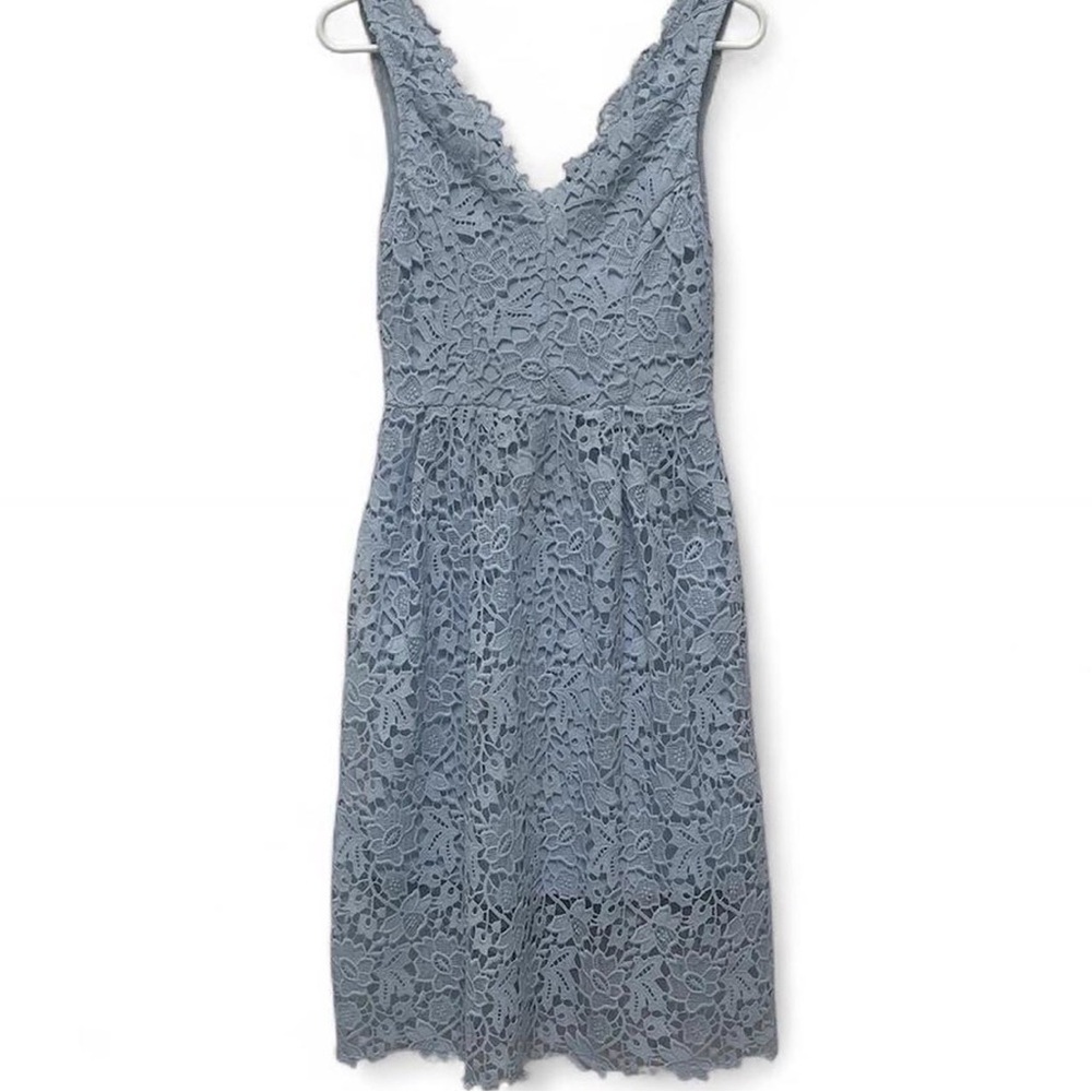 Astr The Label Lace Retro Glam Midi Dress Size Medium
